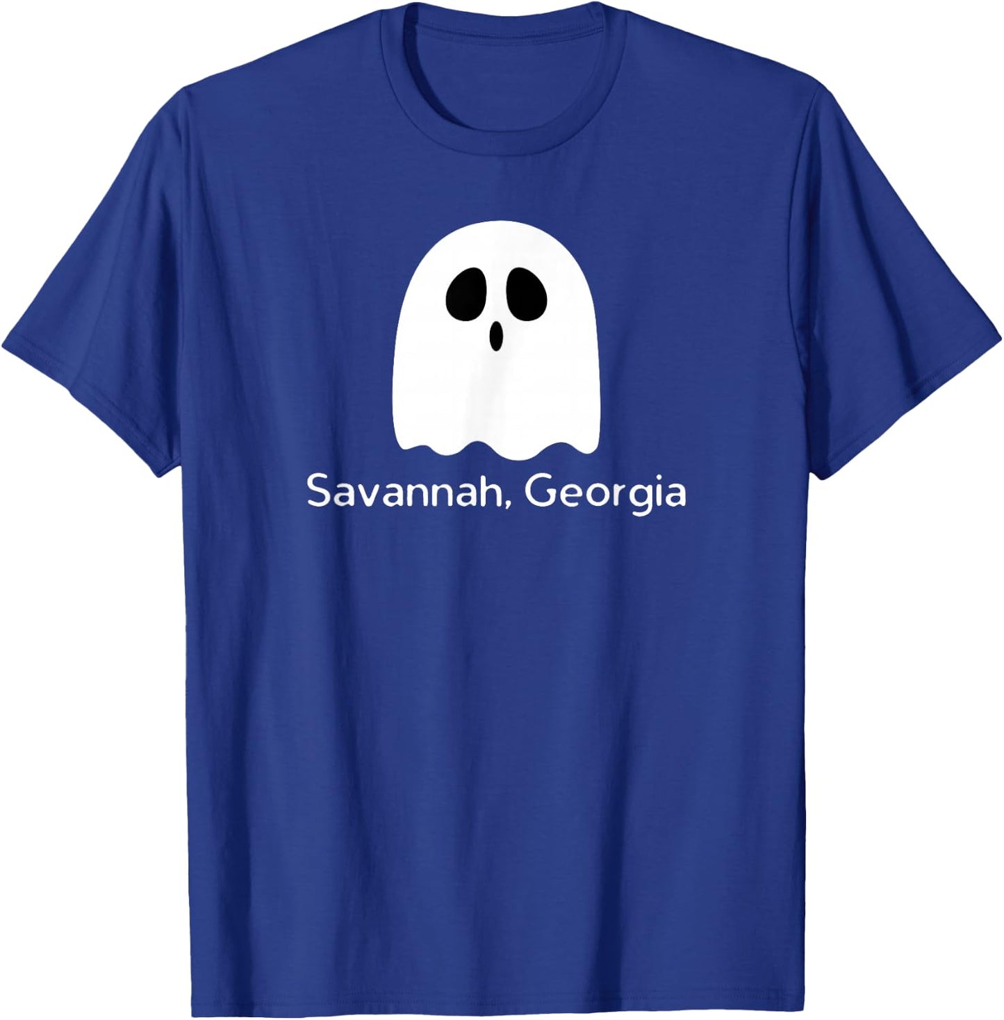 Savannah, Georgia Ghost Hunting Souvenir T-Shirt - T-Shirt | Royal