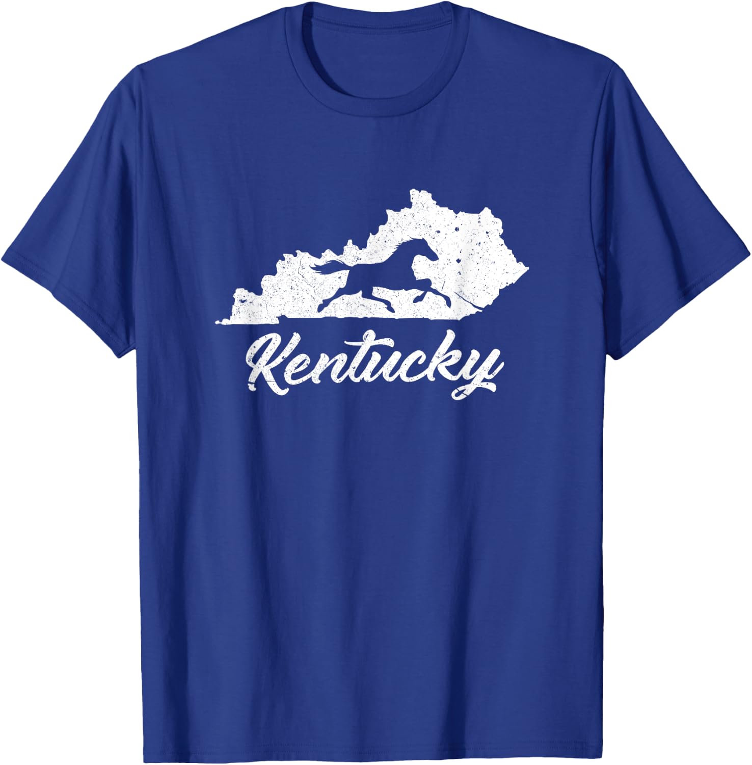 Kentucky Horse Park T Shirt I Map State Horse Racing T-Shirt - T-Shirt | Royal