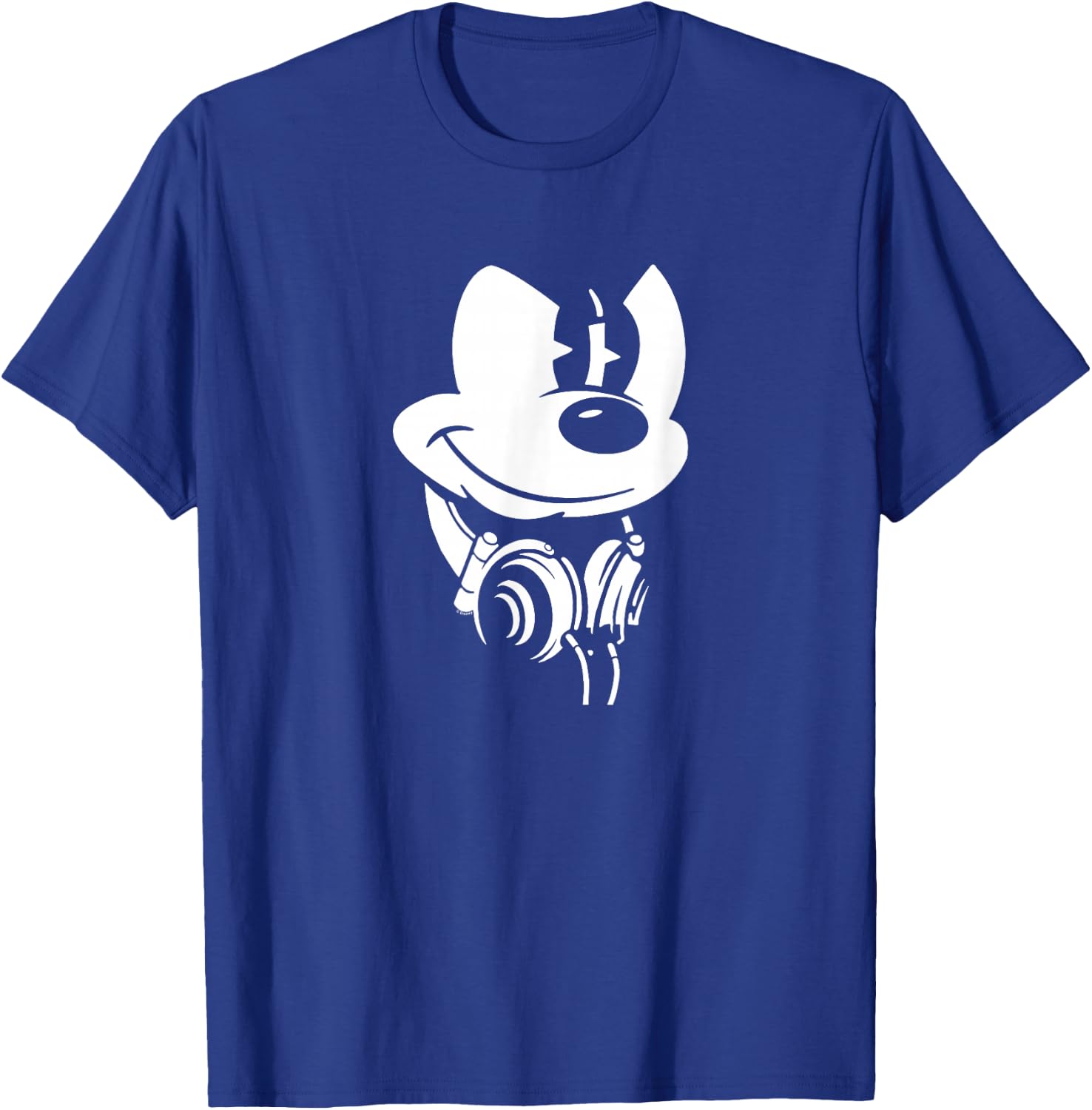 Disney - Mickey Dj Headphones T-Shirt - T-Shirt | Royal