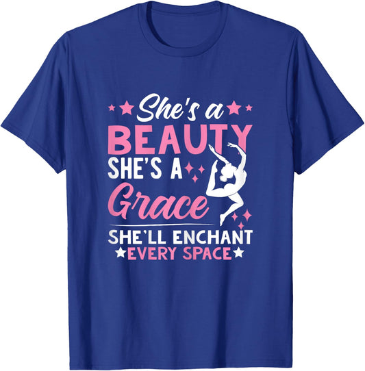 Acro Dance girl T-Shirt - T-Shirt | Royal