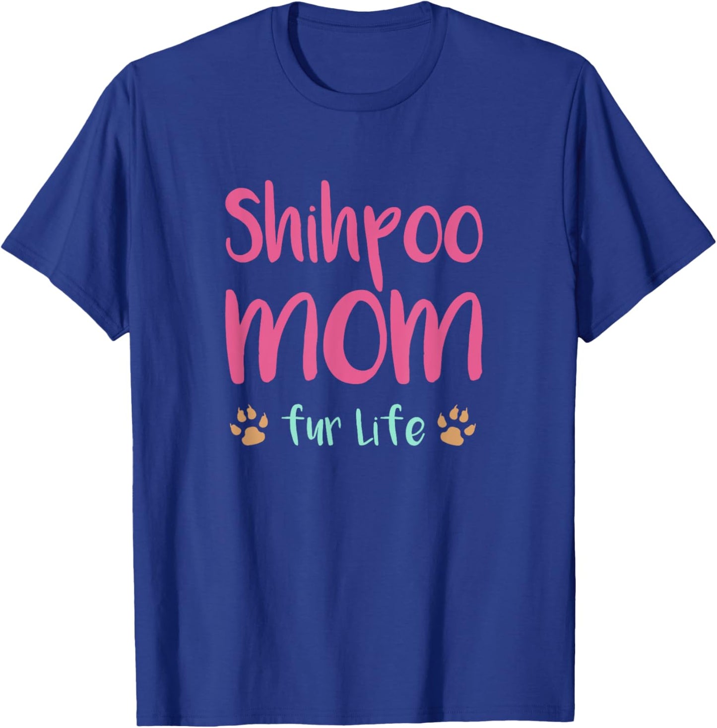 Shihpoo Mom Shih Tzu Poodle Mom T-Shirt - T-Shirt | Royal