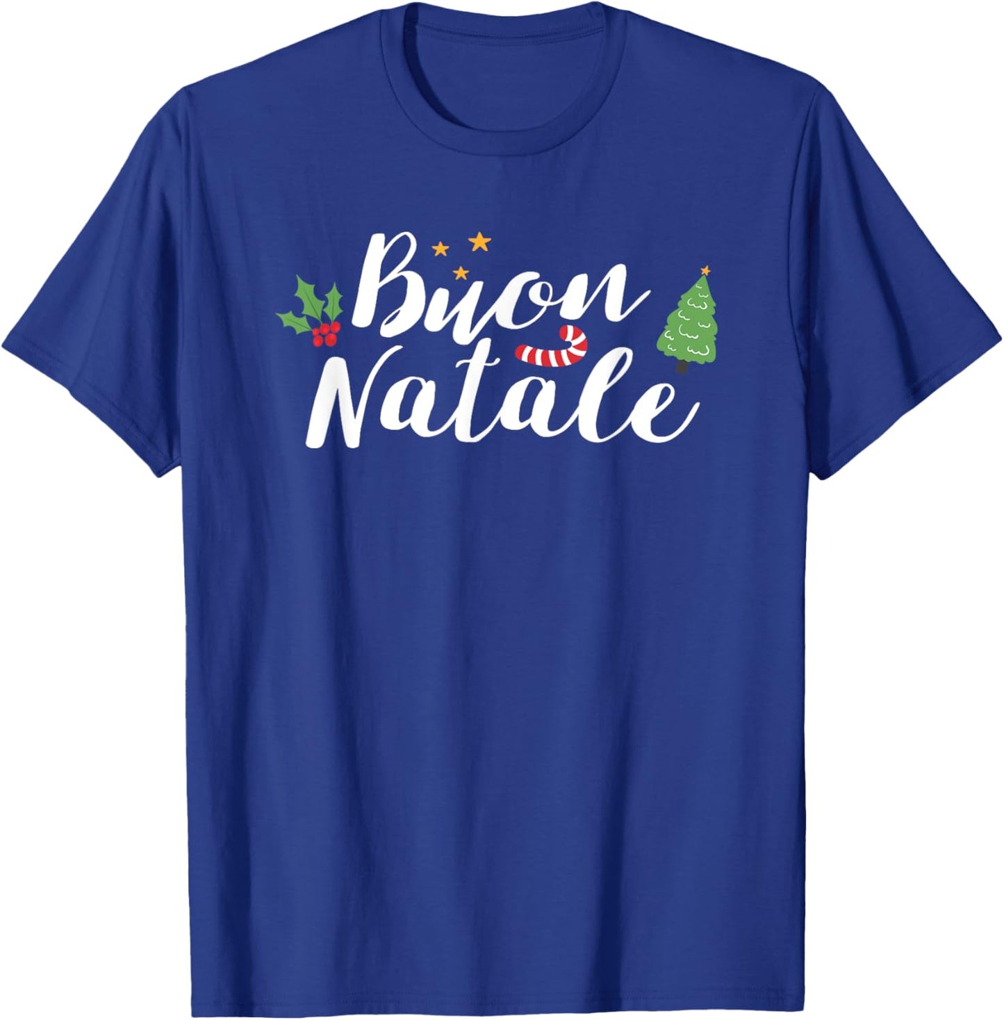 Buon Natale Italy Pride Xmas Holiday Italian Christmas Elves T-Shirt - T-Shirt | Royal