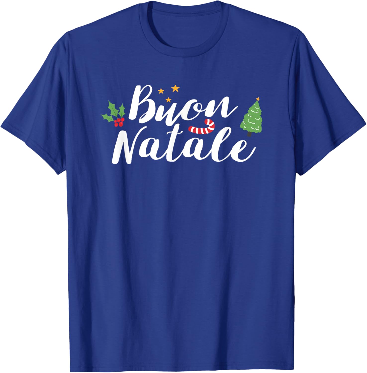 Buon Natale Italy Pride Xmas Holiday Italian Christmas Elves T-Shirt - T-Shirt | Royal