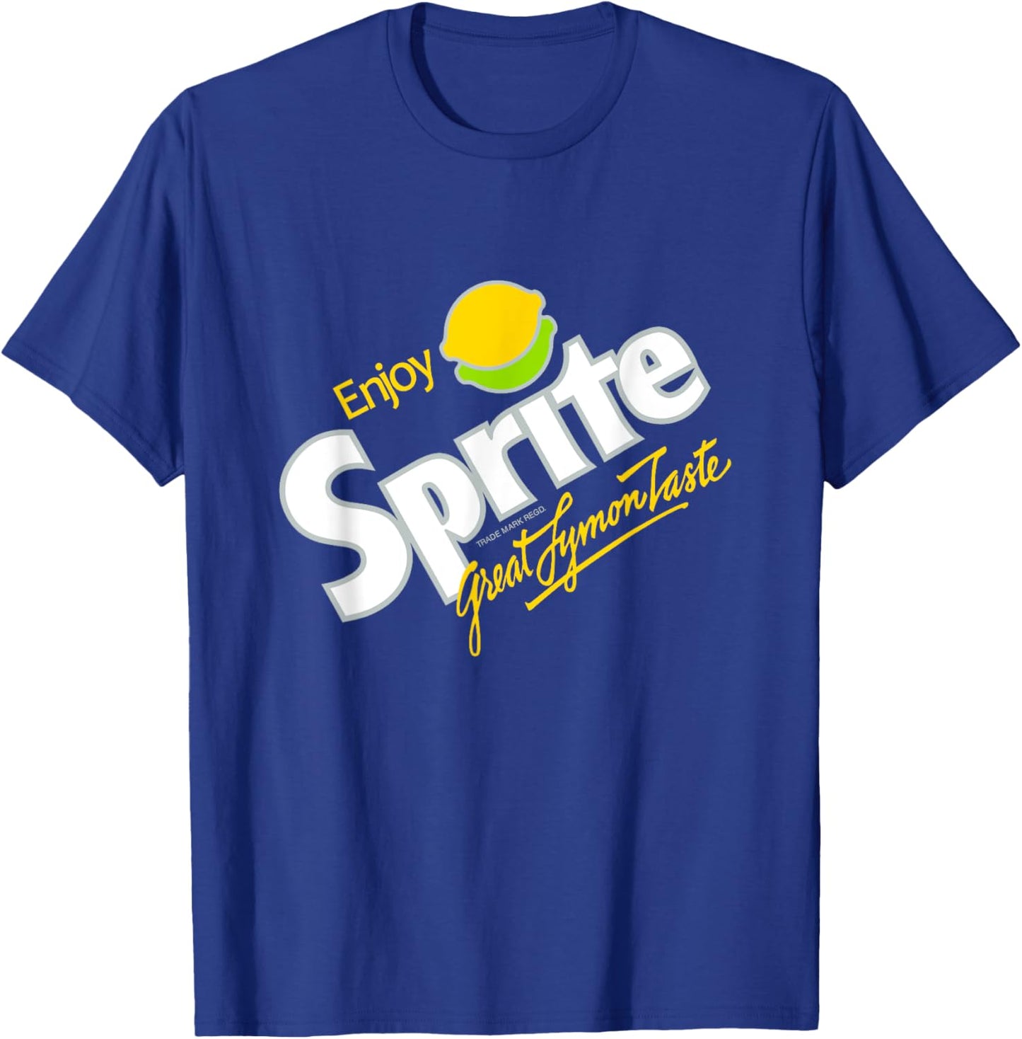 Sprite 80s Retro Logo T-Shirt - T-Shirt | Royal