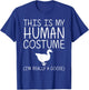 Goose Easy Halloween Human Costume Waterfowl Animal DIY Gift T-Shirt - T-Shirt | Royal