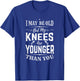 Knee Surgery Recovery After Surgery Knee Replacement T-Shirt - T-Shirt | Royal
