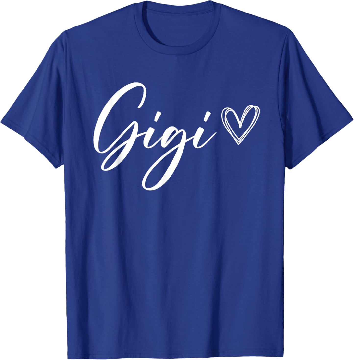 Gigi for Grandma Grandmother Announcement Mothers Day T-Shirt - T-Shirt | Royal