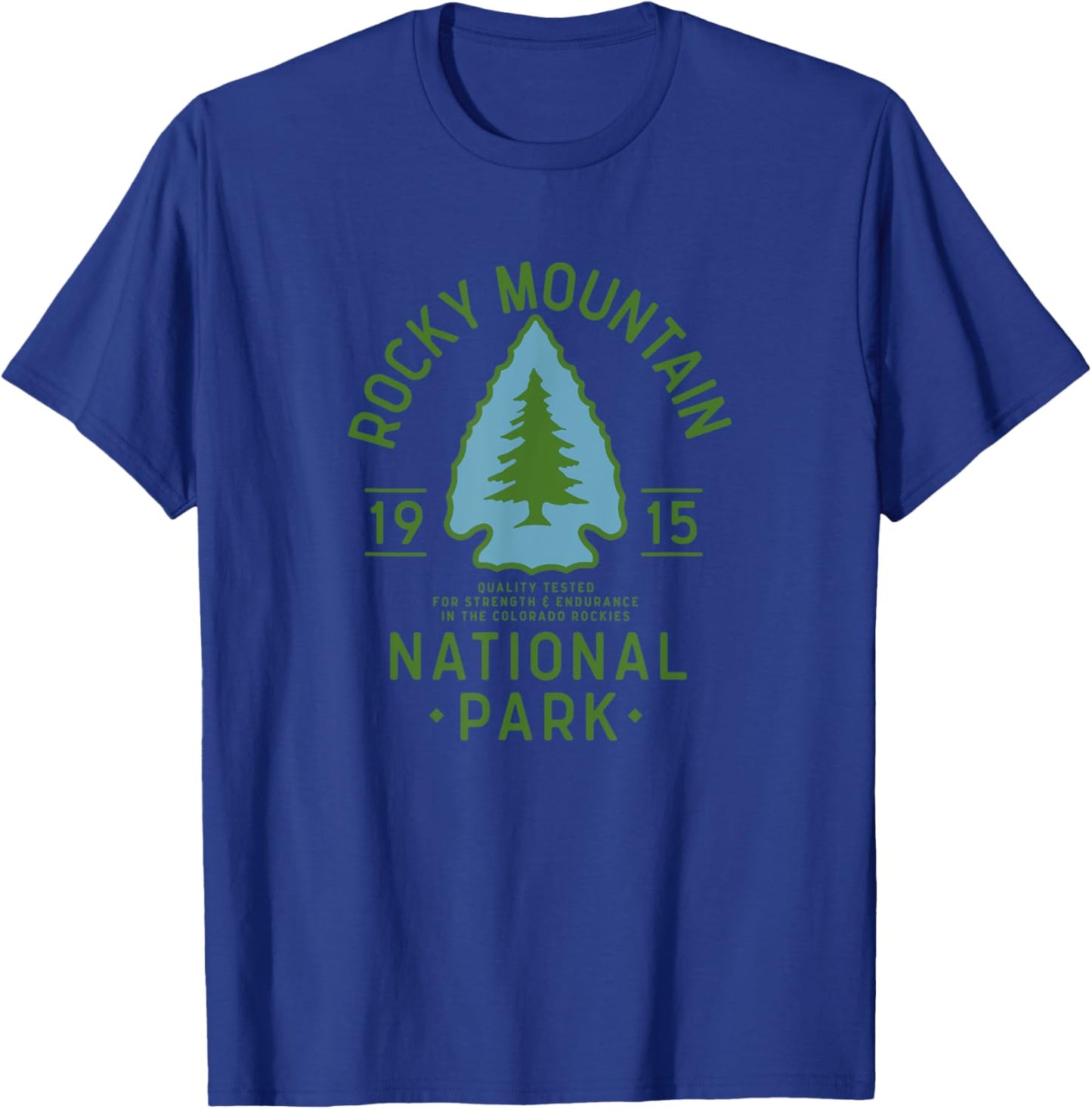 Rocky Mountain National Park Graphic T-Shirt - T-Shirt | Royal