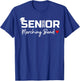 Senior Marching Band Class Of 2025 School Graduation 2025 T-Shirt - T-Shirt | Royal