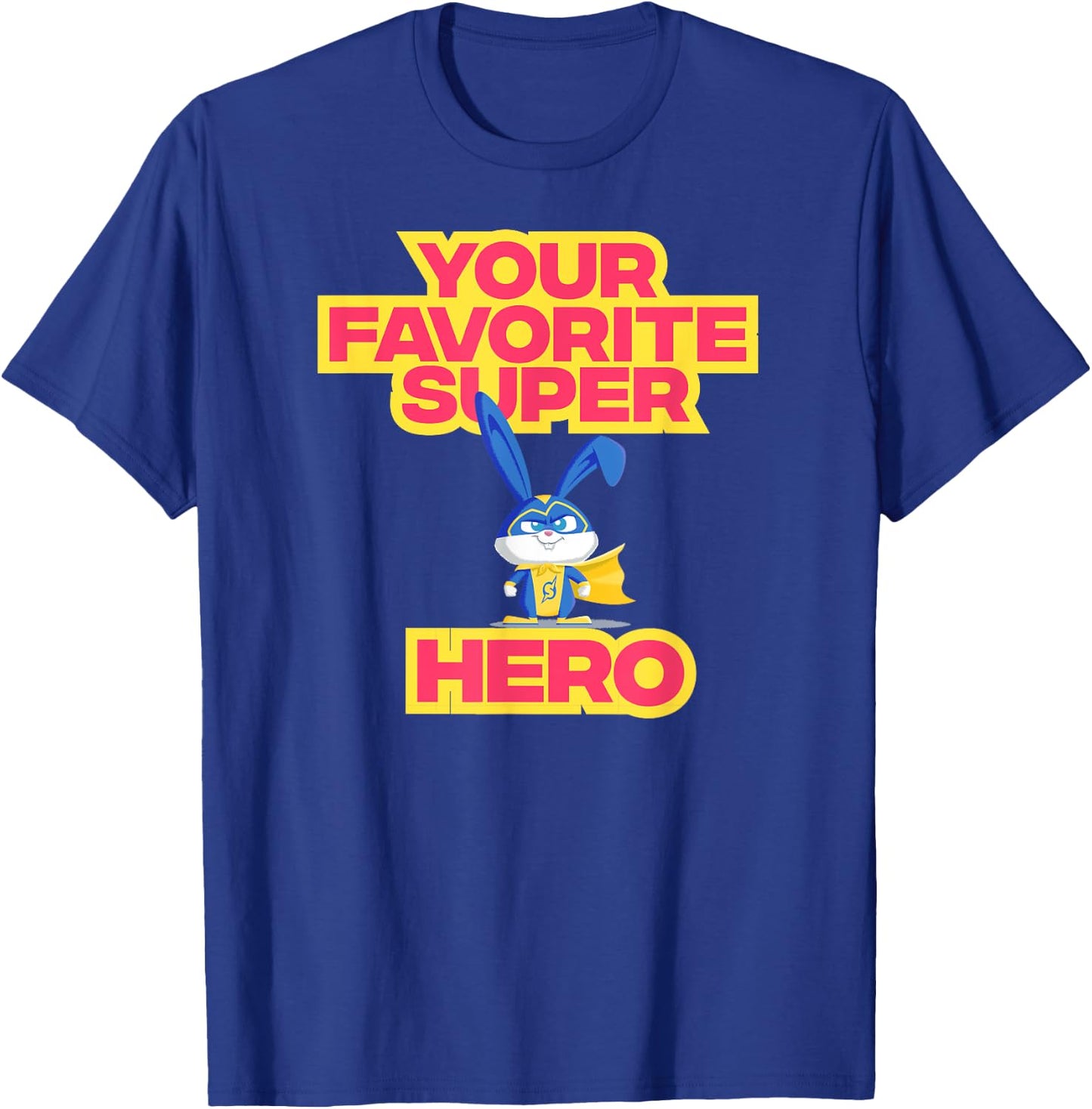 Pets 2 Snowball Your Favourite Superhero T-Shirt - T-Shirt | Royal