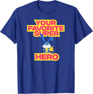 Pets 2 Snowball Your Favourite Superhero T-Shirt - T-Shirt | Royal