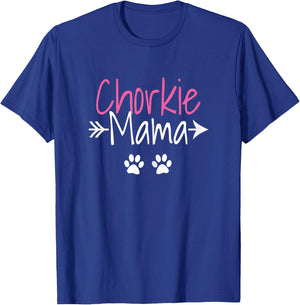 Chorkie Mama Funny Yorkie Chihuahua Mix Mom T-Shirt - T-Shirt | Royal