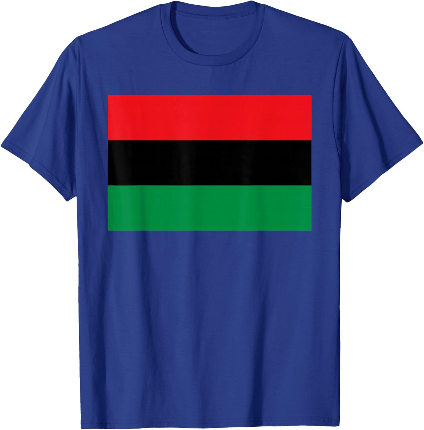 Pan African UNIA Flag Black Liberation Flag Afro-American Small T-Shirt - T-Shirt | Royal