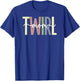 Baton Twirl Mom Of A Baton Twirler Baton Twirling Mom T-Shirt - T-Shirt | Royal