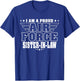 I'm A Proud Air Force Sister-In-Law - Pride Military Family T-Shirt - T-Shirt | Royal