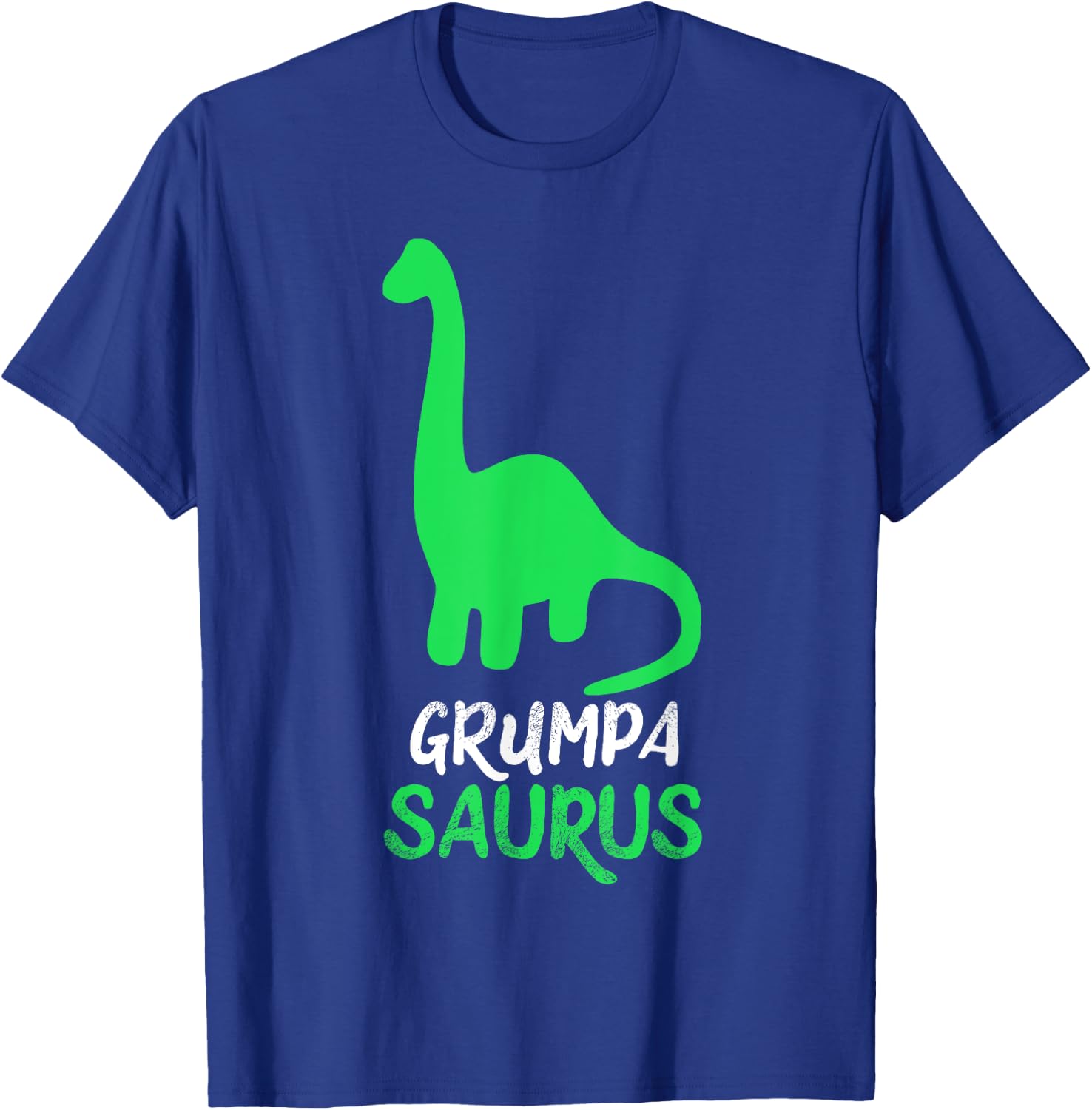 Grumpa-Saurus Funny Dino Dinosaur GrumpaSaurus T-Shirt - T-Shirt | Royal