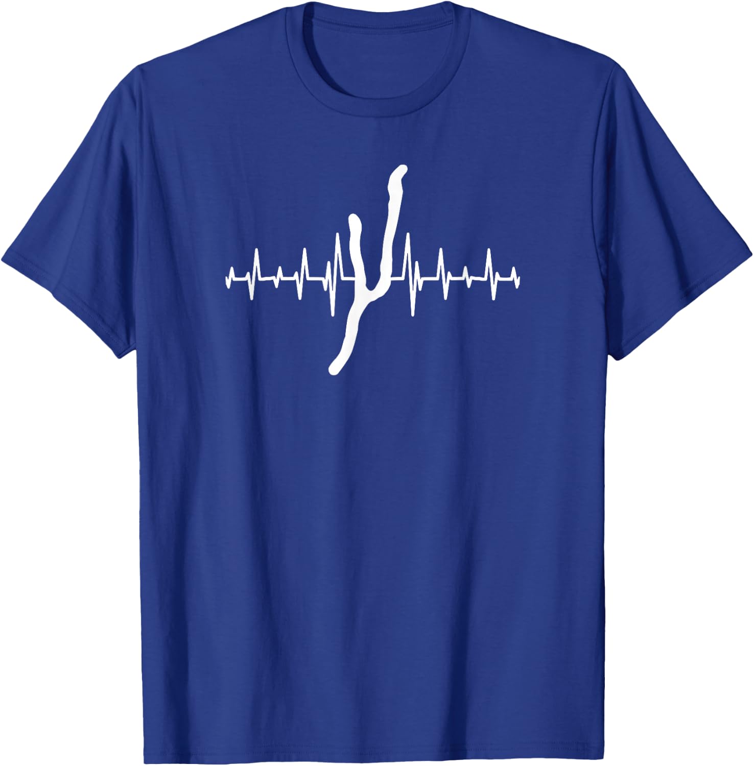 Heartbeat Keuka Lake - Finger Lakes Gifts - Lake Life T-Shirt - T-Shirt | Royal