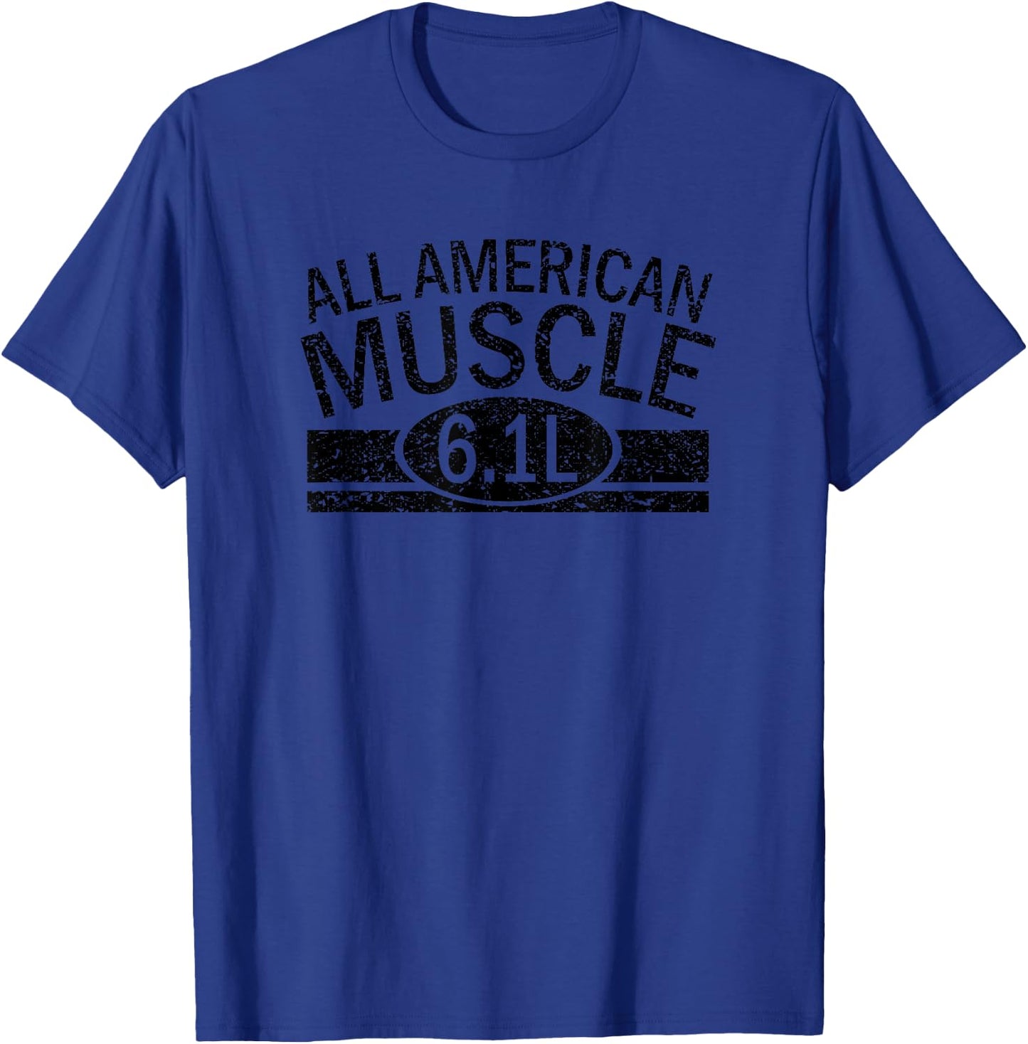 All American Muscle 6.1L T-Shirt - T-Shirt | Royal