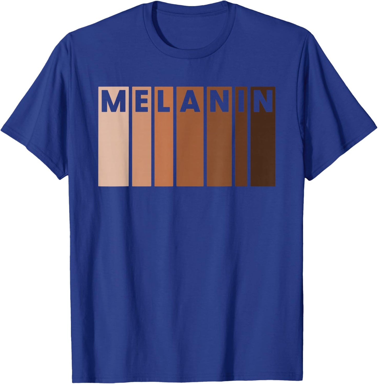 Melanin Black Pride Afro Queen King Gifts African American T-Shirt - T-Shirt | Royal