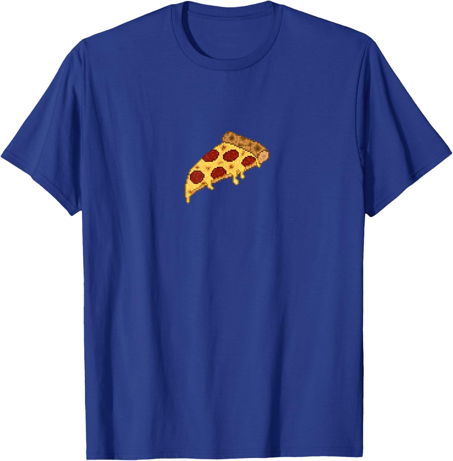 Pixel Pizza T-Shirt - T-Shirt | Royal
