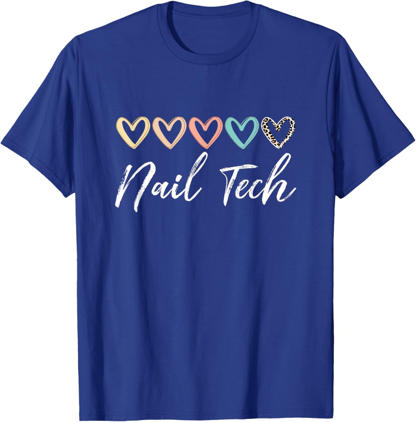 Manicurist Nail Tech Life Nail Hustler Artist Technician T-Shirt - T-Shirt | Royal