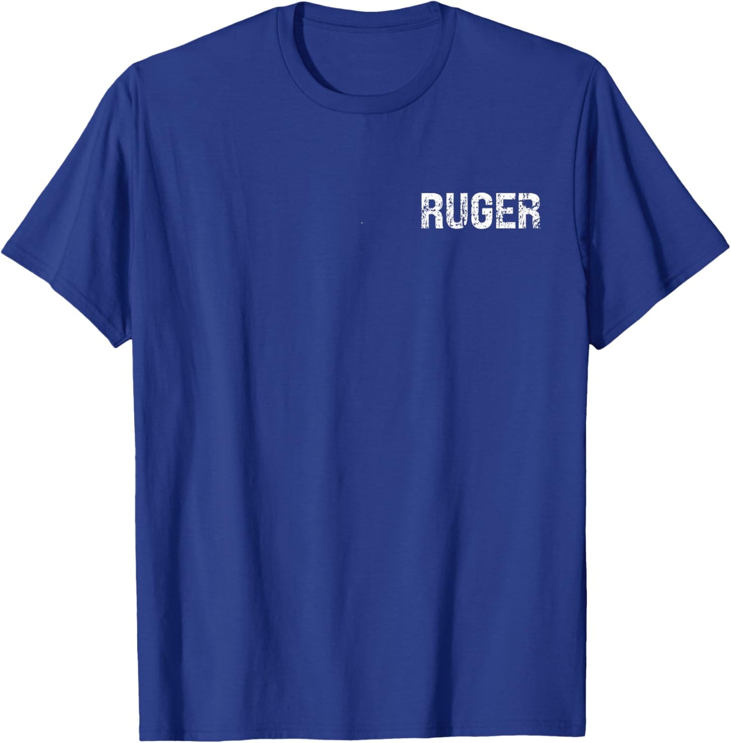 Vintage American Flag Retro Ruger USA Family Matching Friend T-Shirt - T-Shirt | Royal