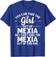 Girl Out Of MEXIA TX TEXAS Gift Funny Home Roots USA T-Shirt - T-Shirt | Royal