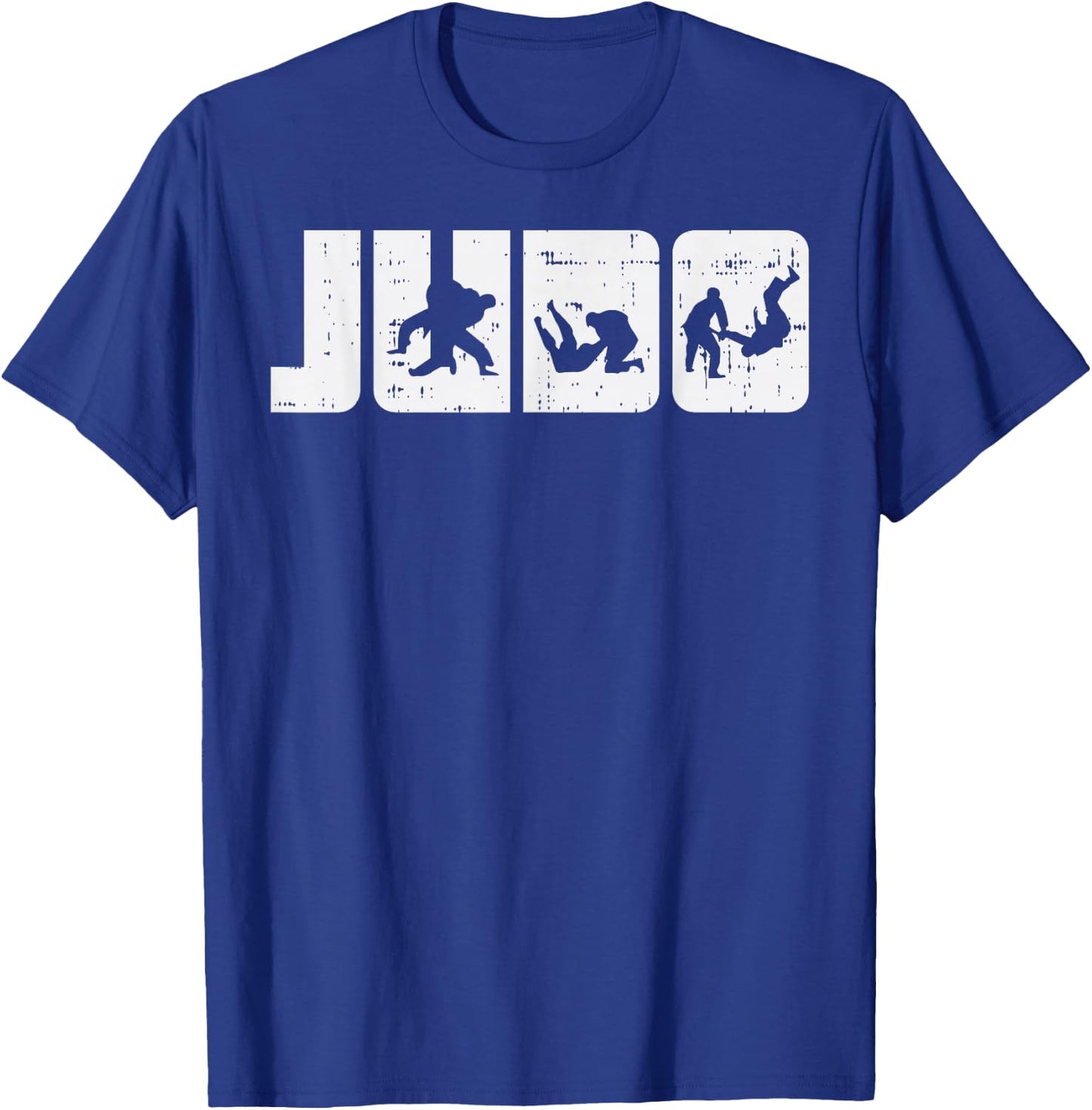 Judo Throws Japanese Martial Art Fight Judoka Men Women Gift T-Shirt - T-Shirt | Royal