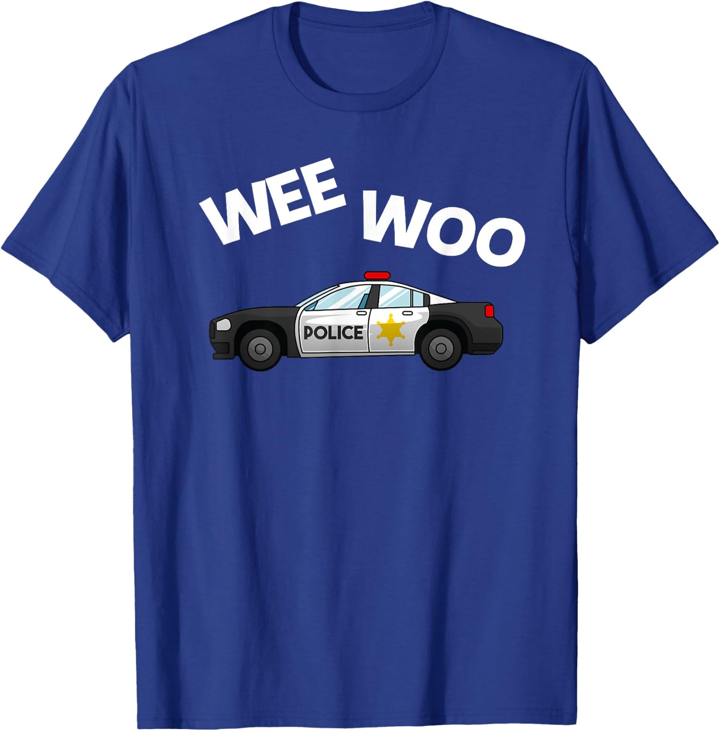 Cool Police Officer Design For Boys Kids Toddler Cop Police T-Shirt - T-Shirt | Royal