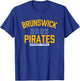 Brunswick Pirates Brunswick, Georgia 2025 T-Shirt - T-Shirt | Royal