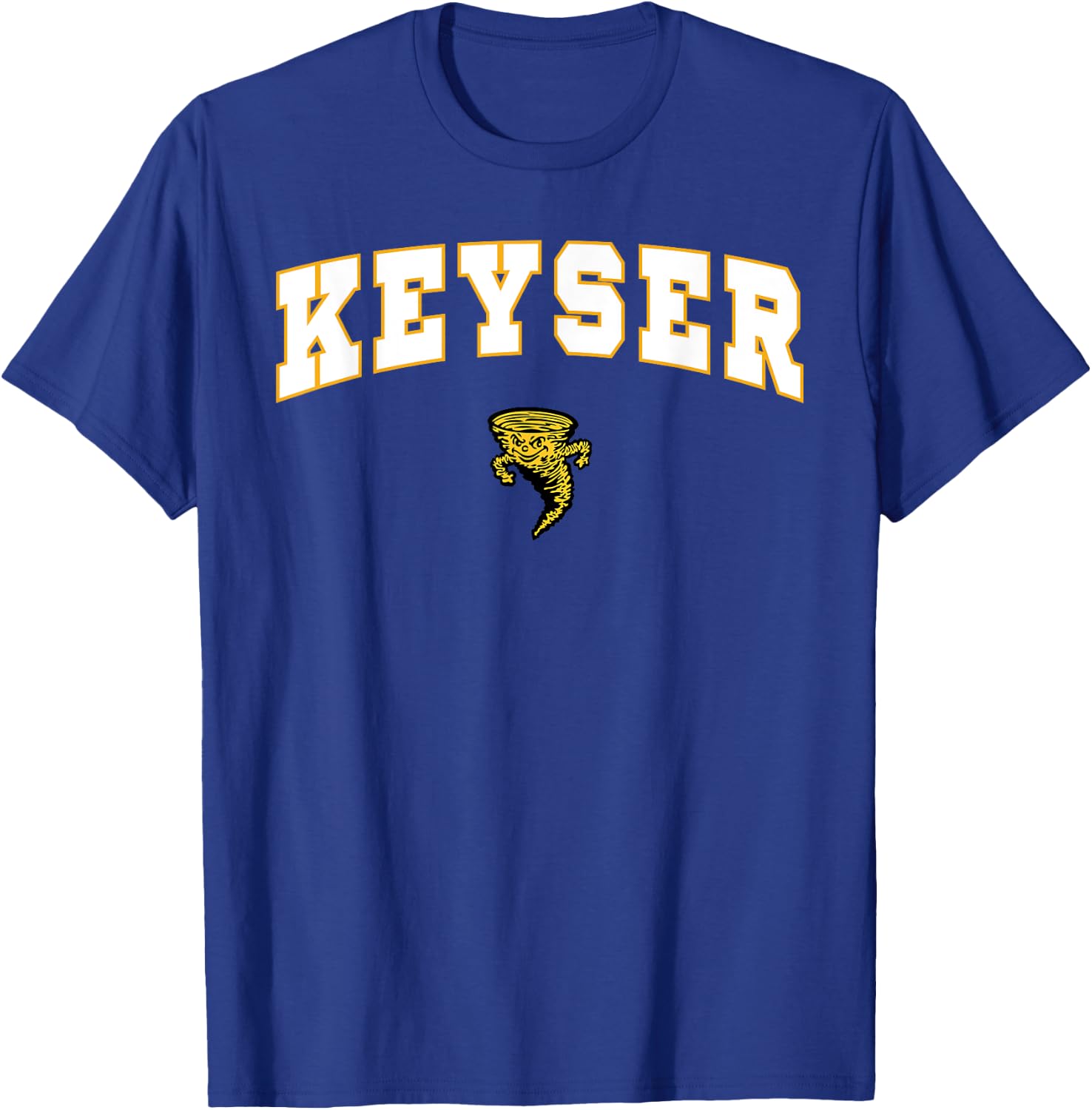 Keyser High School Golden Tornado T-Shirt - T-Shirt | Royal