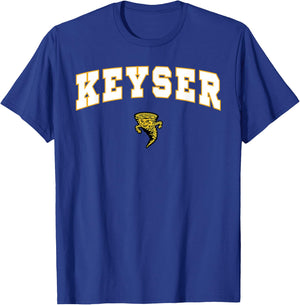 Keyser High School Golden Tornado T-Shirt - T-Shirt | Royal