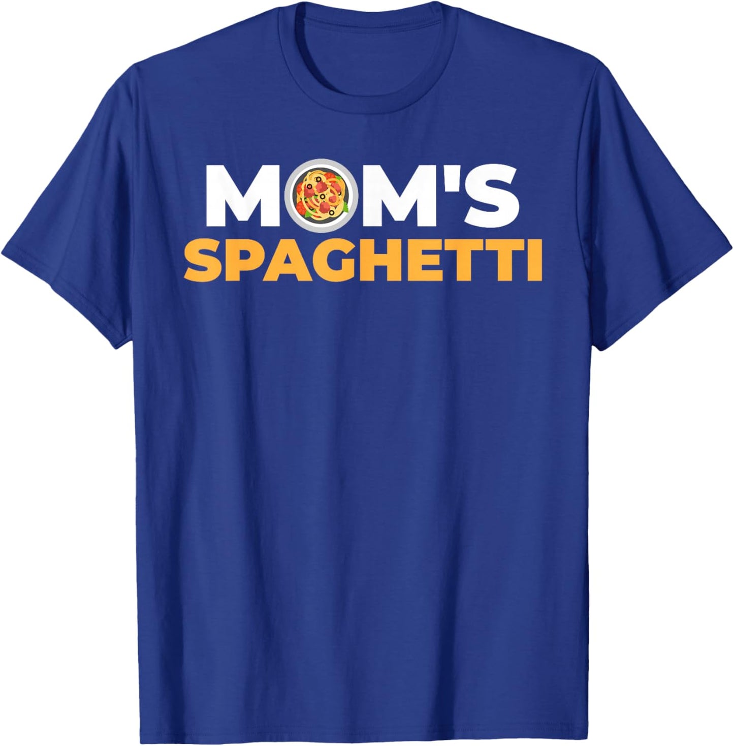 Mom's Spaghetti Noodle T-Shirt - T-Shirt | Royal