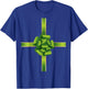 Pretend I'm A Present Green Christmas Bow Kids T-Shirt - T-Shirt | Royal