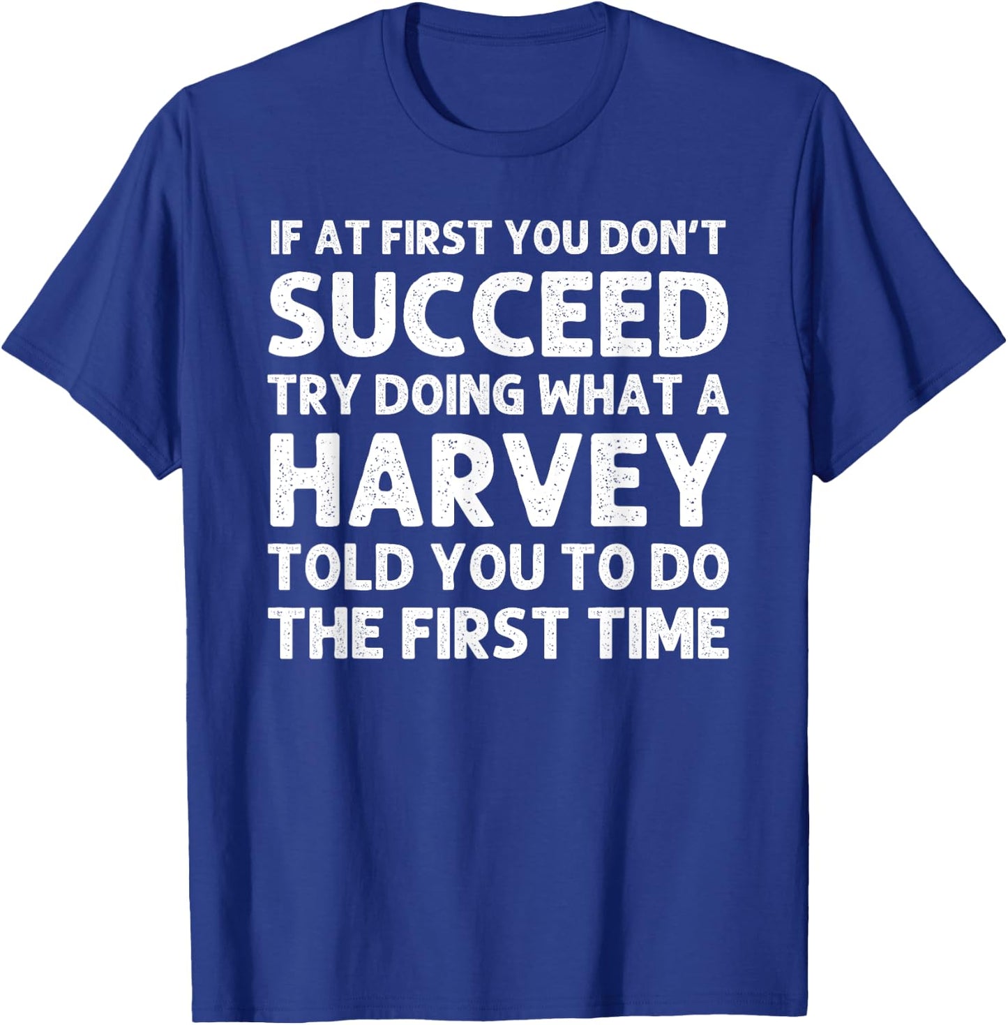 HARVEY Funny Surname Family Tree Birthday Reunion Idea T-Shirt - T-Shirt | Royal