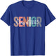 Class of 2025 senior graduation back to school graduate T-Shirt - T-Shirt | Royal