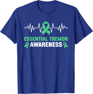 Essential Tremor Support Essential Tremor Awareness T-Shirt - T-Shirt | Royal