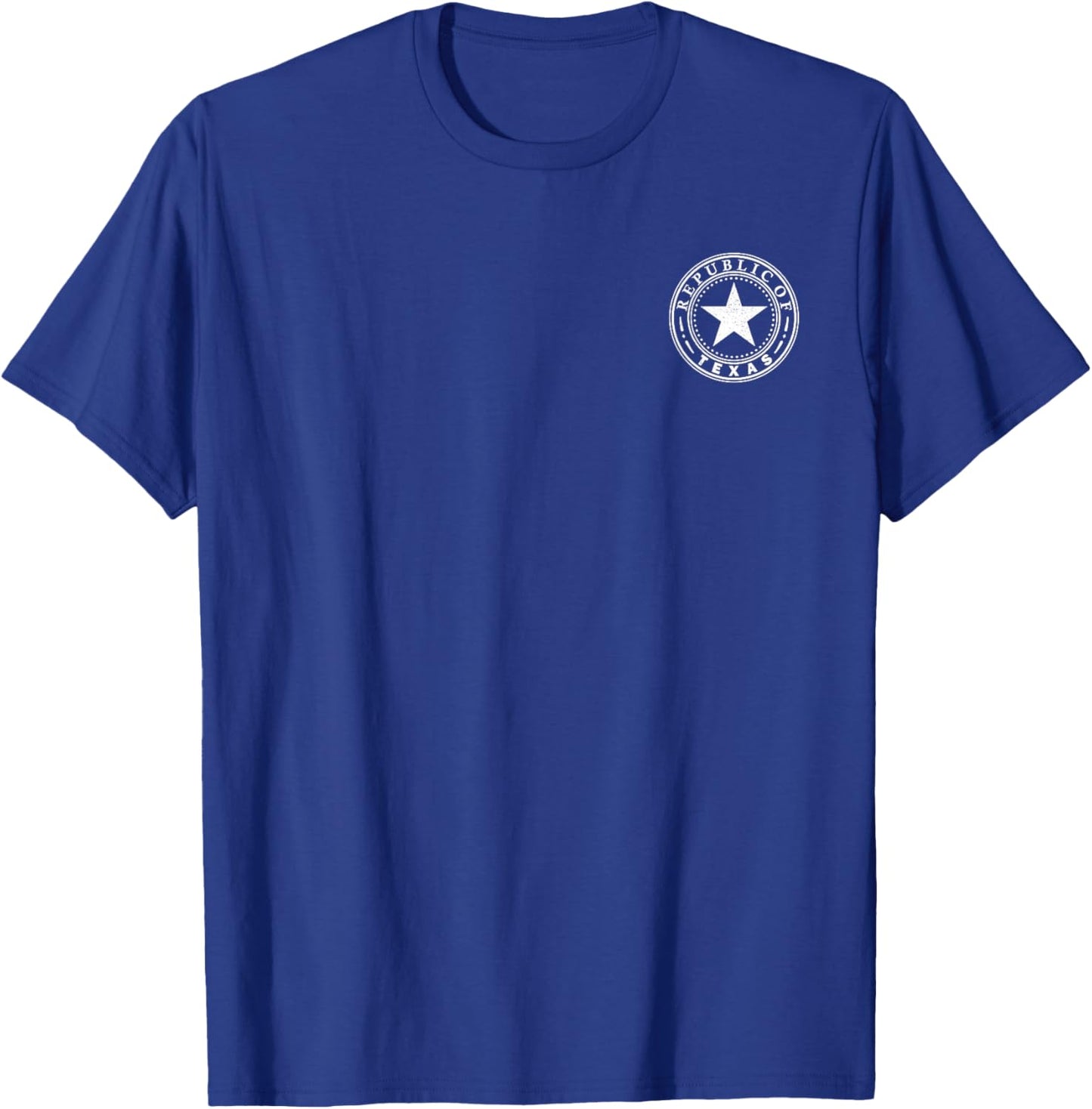 Republic of Texas First State Seal 1836 - 1839 T-Shirt - T-Shirt | Royal