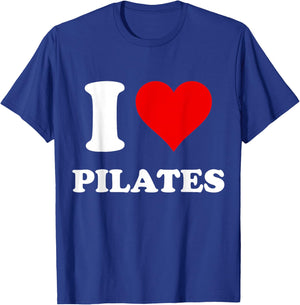 I Heart Pilates I Love Pilates T-Shirt - T-Shirt | Royal