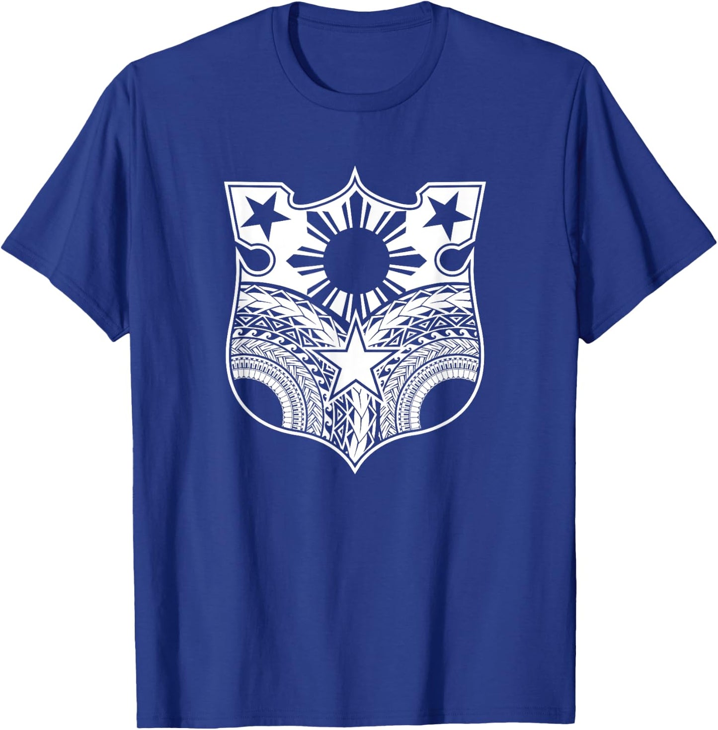 Vintage Tribal Filipino flag shirt - Filipino Heritage T-Shirt - T-Shirt | Royal