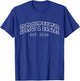 Promoted to Brother Est 2026 Lettering First Time Bro to Be T-Shirt - T-Shirt | Royal