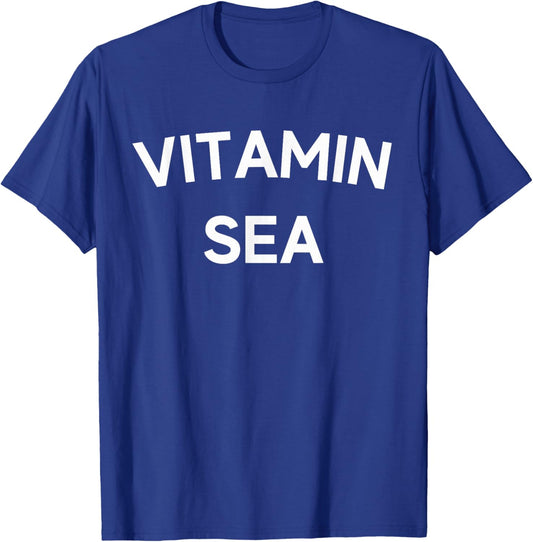 Funny Vitamin Sea Cruise Beach Cool T-Shirt - T-Shirt | Royal