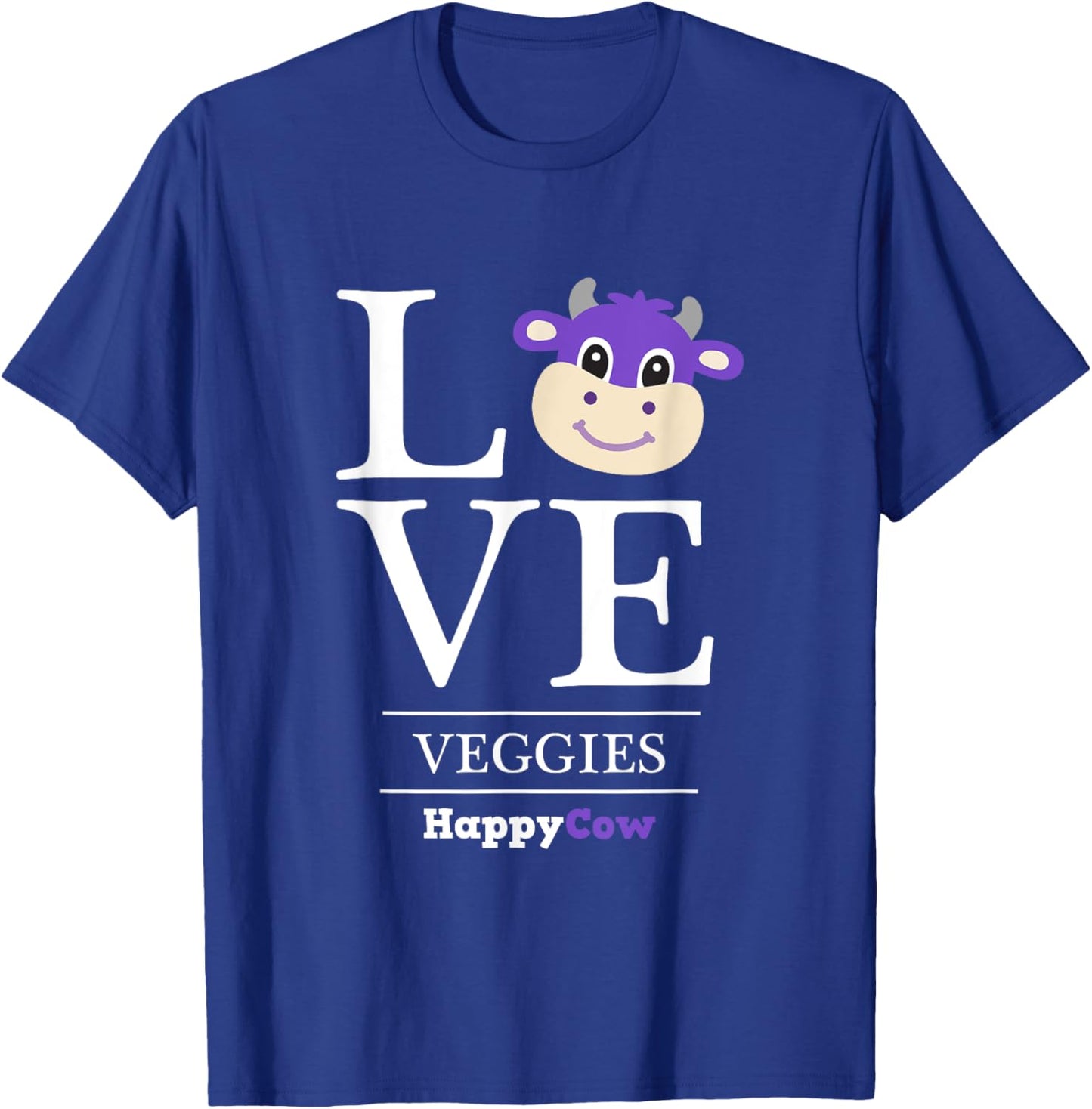 HappyCow LOVE 2023 T-Shirt - T-Shirt | Royal