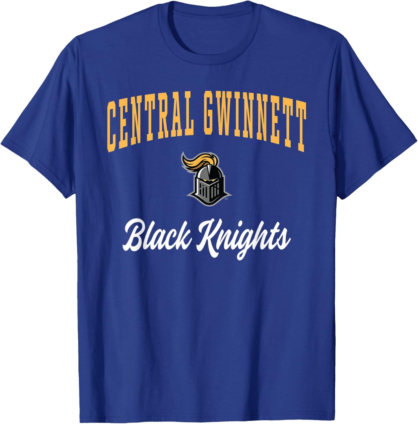 Central Gwinnett High School Black Knights T-Shirt - T-Shirt | Royal