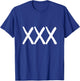 XXX T-Shirt - T-Shirt | Royal