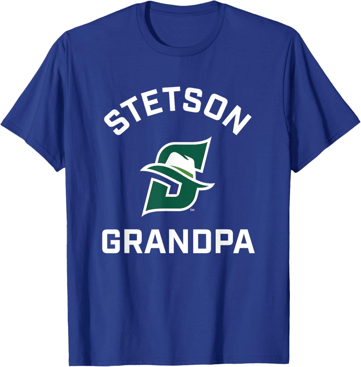 Stetson University Hatters Arched Grandpa T-Shirt - T-Shirt | Royal
