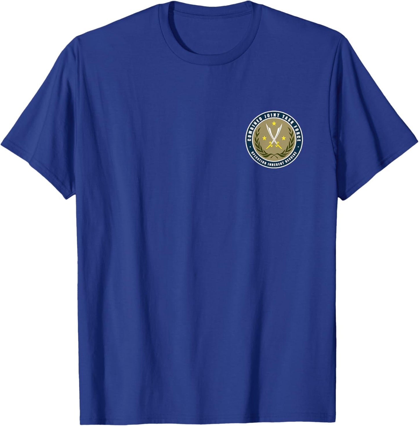 Inherent Resolve Operation Combined Joint Task Force T-Shirt - T-Shirt | Royal