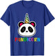 Cute Panda Unicorn Pandicorn Birthday Panda T-Shirt - T-Shirt | Royal