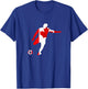 Canadian Soccer Team Maple Leaf Canadian Pride Canada Flag T-Shirt - T-Shirt | Royal