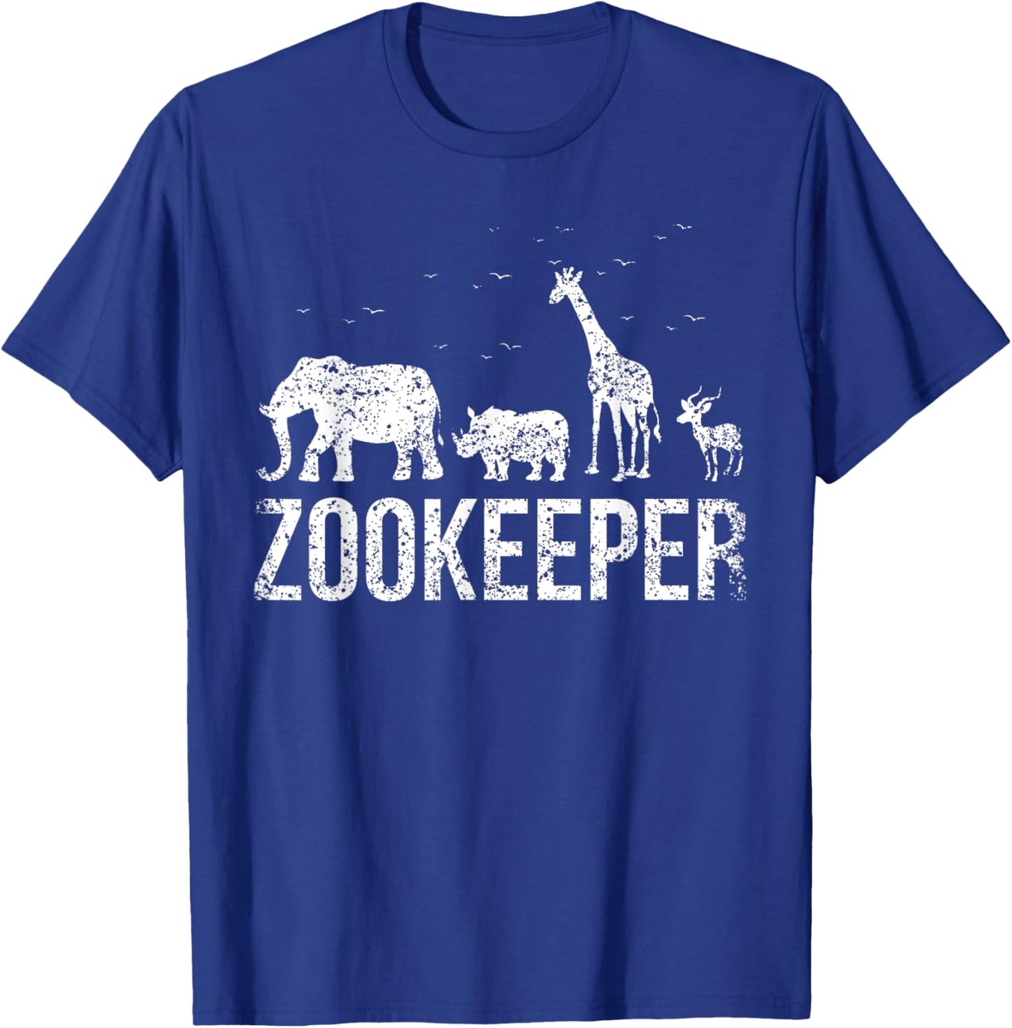 Zoo Keeper Zookeeper Zoos Zookeeping Keeping T-Shirt - T-Shirt | Royal